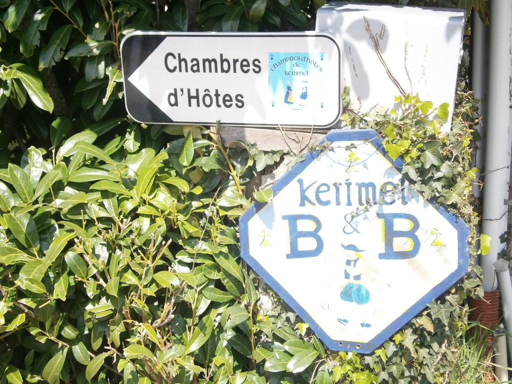 לינה וארוחת בוקר Ploemel Les Chaumieres De Kerimel מראה חיצוני תמונה
